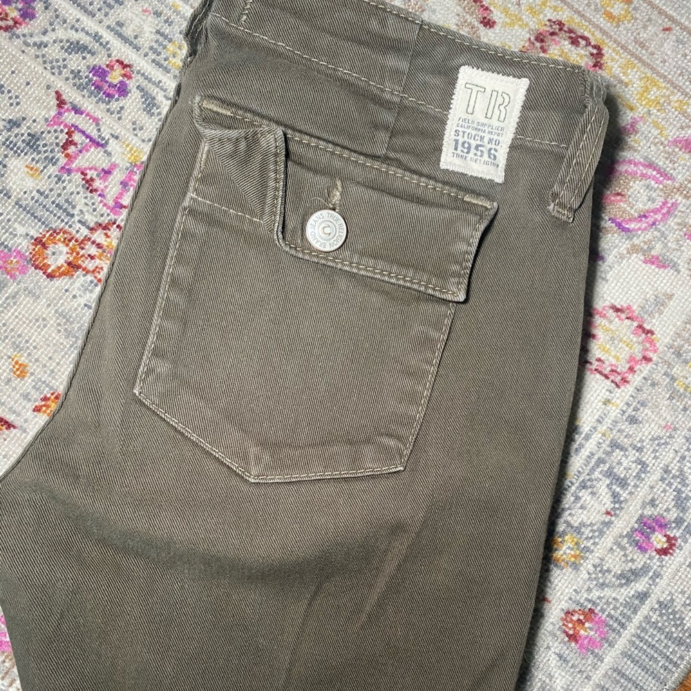 True Religion Green Denim